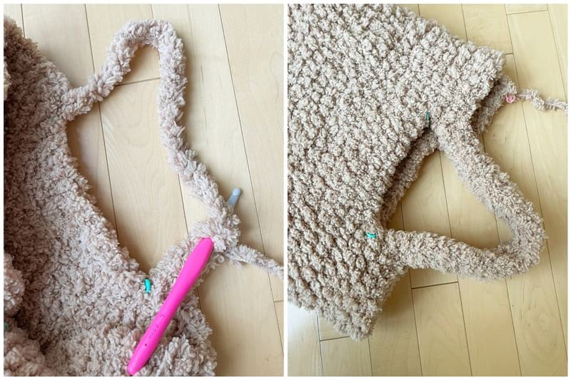 Fuzzy Fleece Bag Crochet Pattern