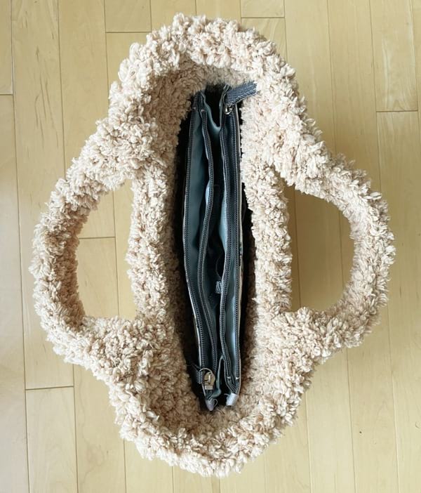 Fuzzy Fleece Bag Crochet Pattern