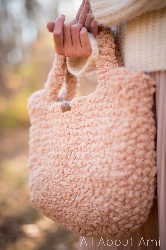 Fuzzy Fleece Bag Crochet Pattern