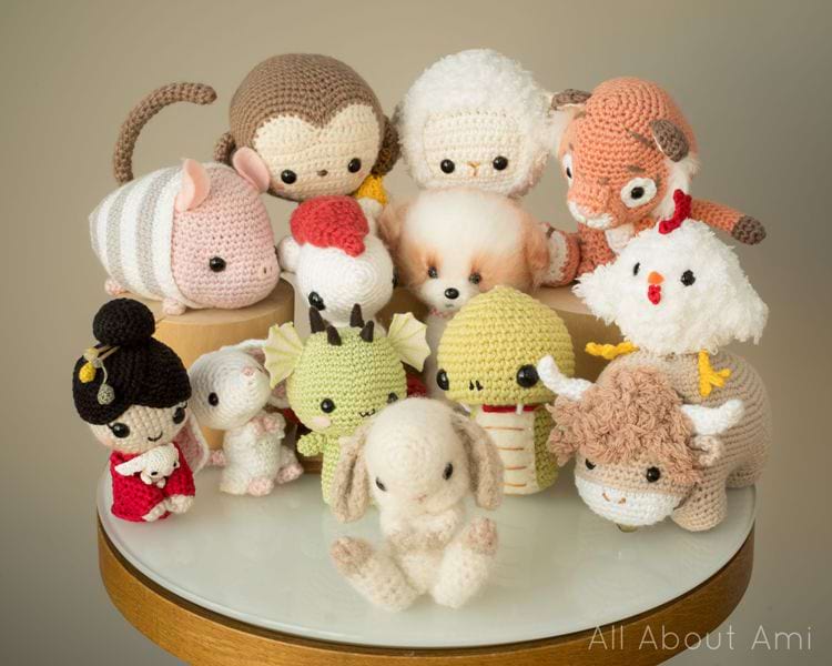 Chinese New Year Zodiac Amigurumi