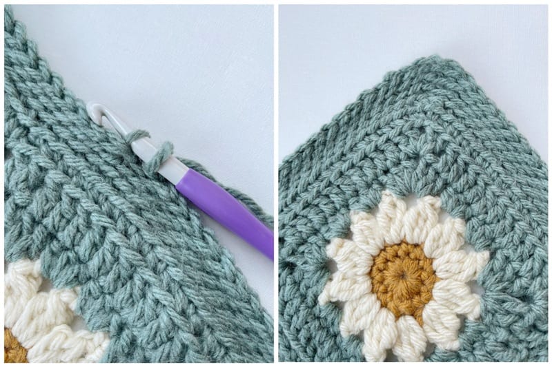 Cozy Days Daisy Blanket Crochet Pattern