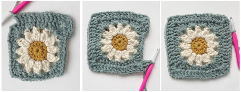 Cozy Days Daisy Blanket Crochet Pattern