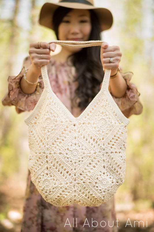 Breezy Days Daisy Bag Crochet Pattern