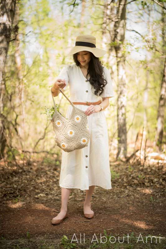 Breezy Days Daisy Bag Crochet Pattern