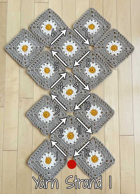 Breezy Days Daisy Bag Crochet Pattern