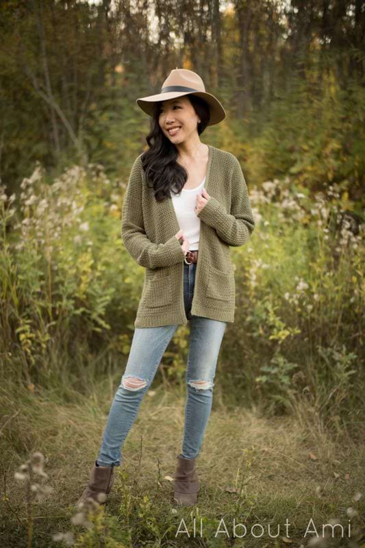 Olivewood Cardigan Crochet Pattern