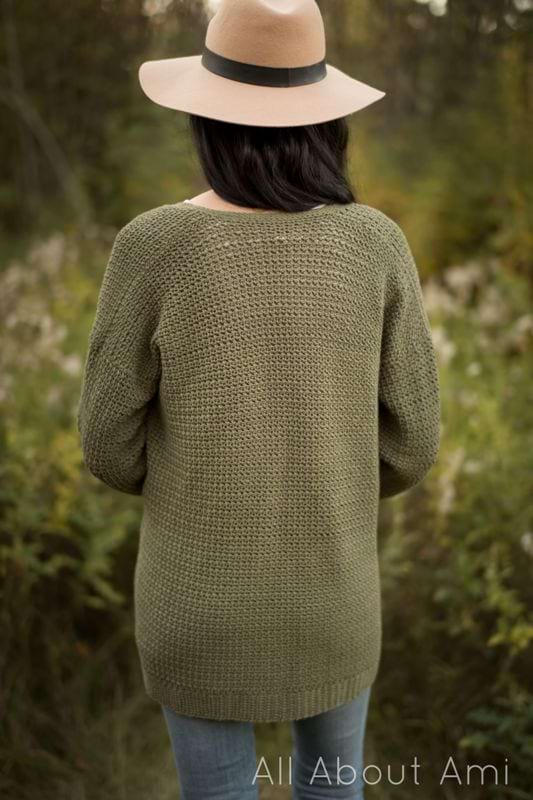 Olivewood Cardigan Crochet Pattern