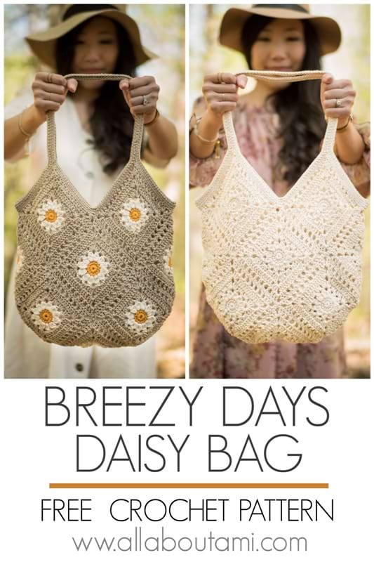 Daisy Dreams Boho Bag (Free Crochet Pattern) - Sweet Softies