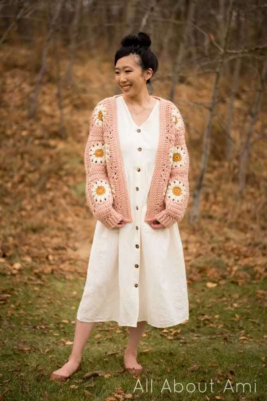 Cozy Days Daisy Cardigan