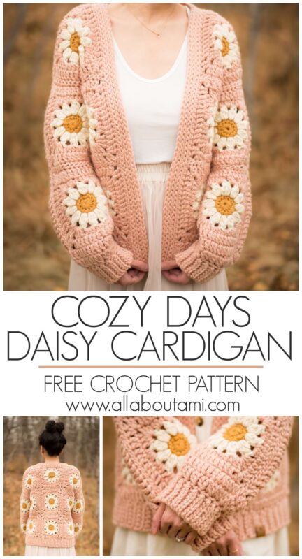 Cozy Days Daisy Cardigan